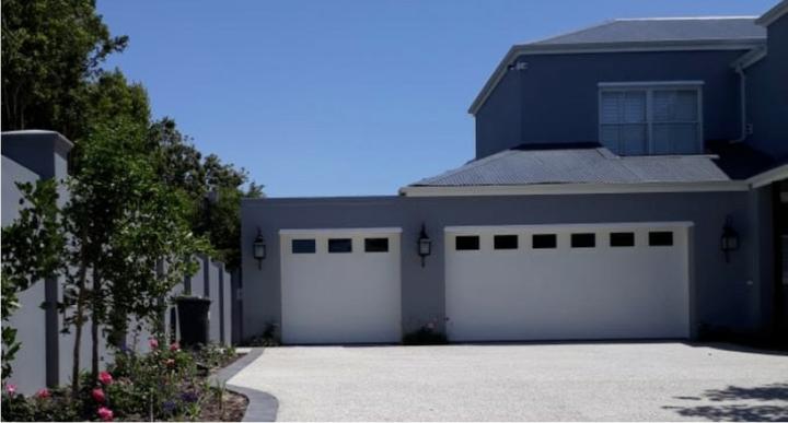 BH4 Doors Sectional Overhead with glass panels